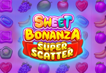 Автомат Sweet Bonanza Super Scatter в АйВилд казино